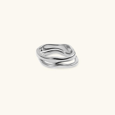 Dianne Gold Stacker Ring | 18k Gull