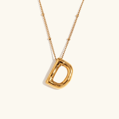 nesepryd med initialer | 18k Gull