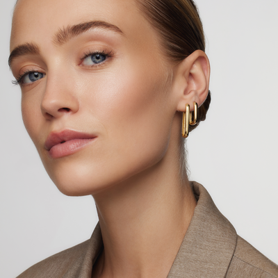 Store Ikon Hoops | Gull 18k