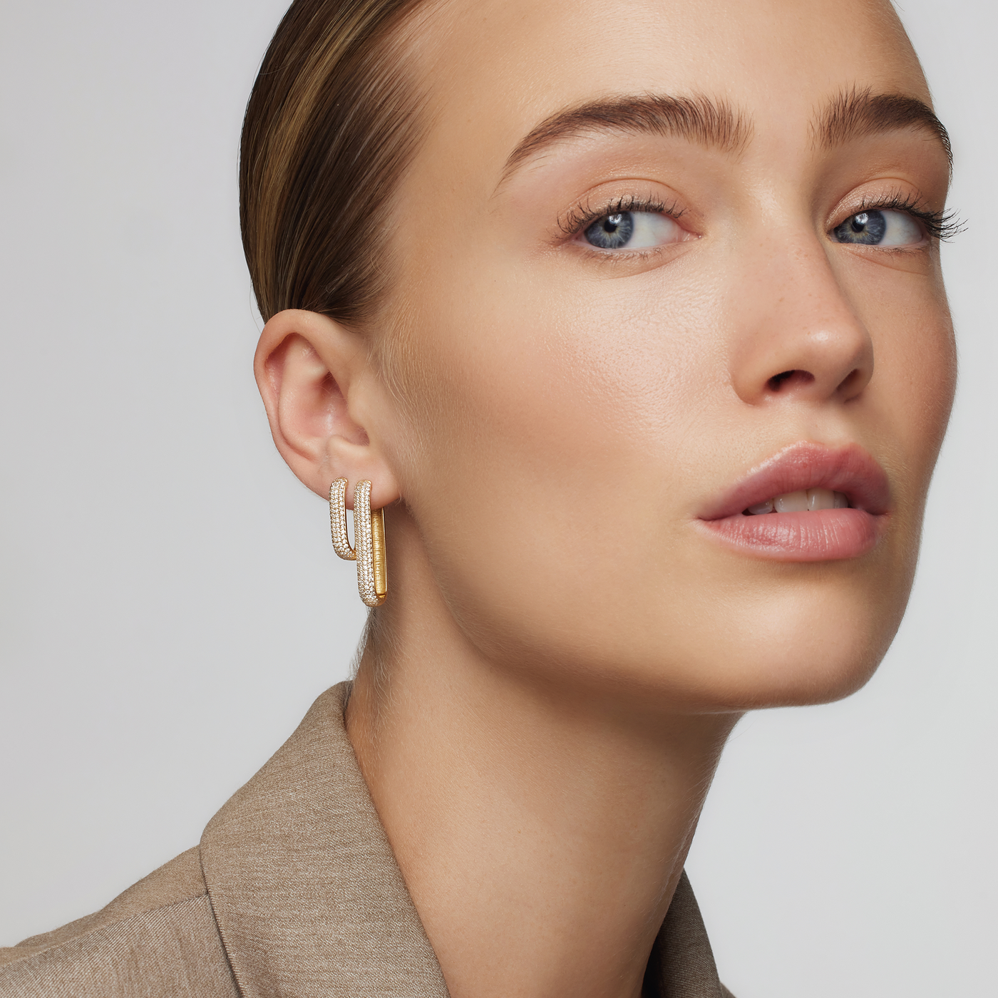Ikon Pavé-Dekk | Gull 18k
