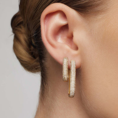 Ikon Pavé-Dekk | Gull 18k