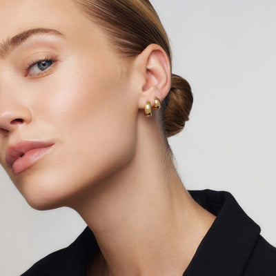Rue Mini-Øreringer | Gull 18k