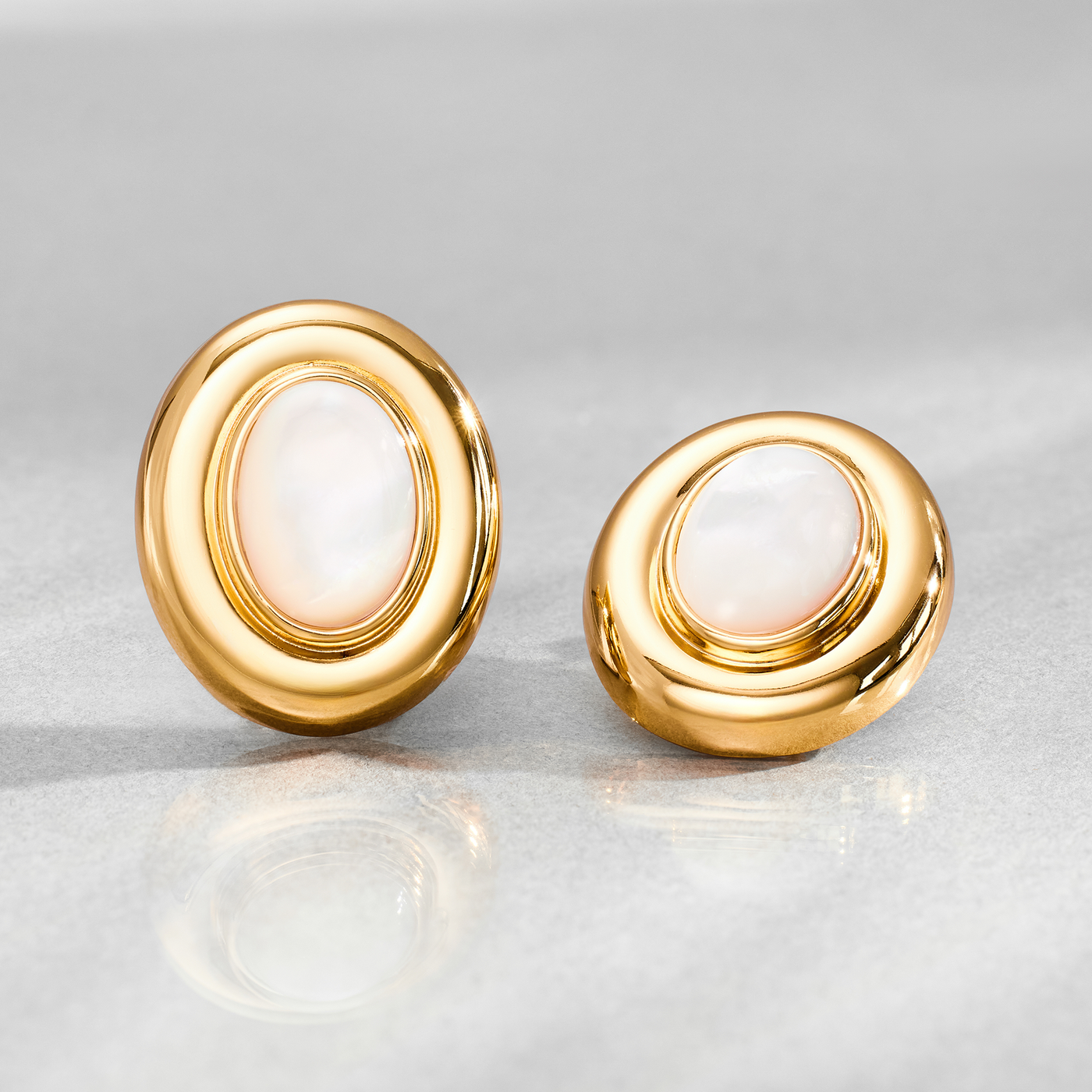 Giselle Perleøredobber | Gull 14k