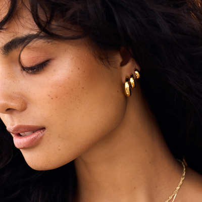 Rue Hoops | Gull 18k