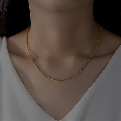 Audrey Halskjede | 18k Gull