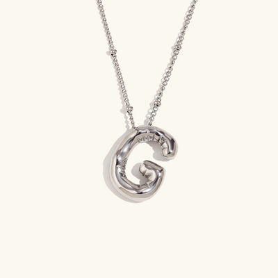nesepryd med initialer | 18k Gull