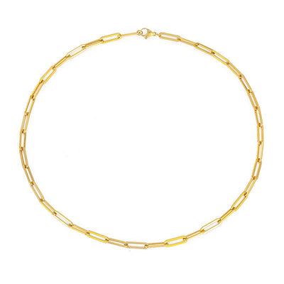 Elegant Archen Halskjede | 18k Gull