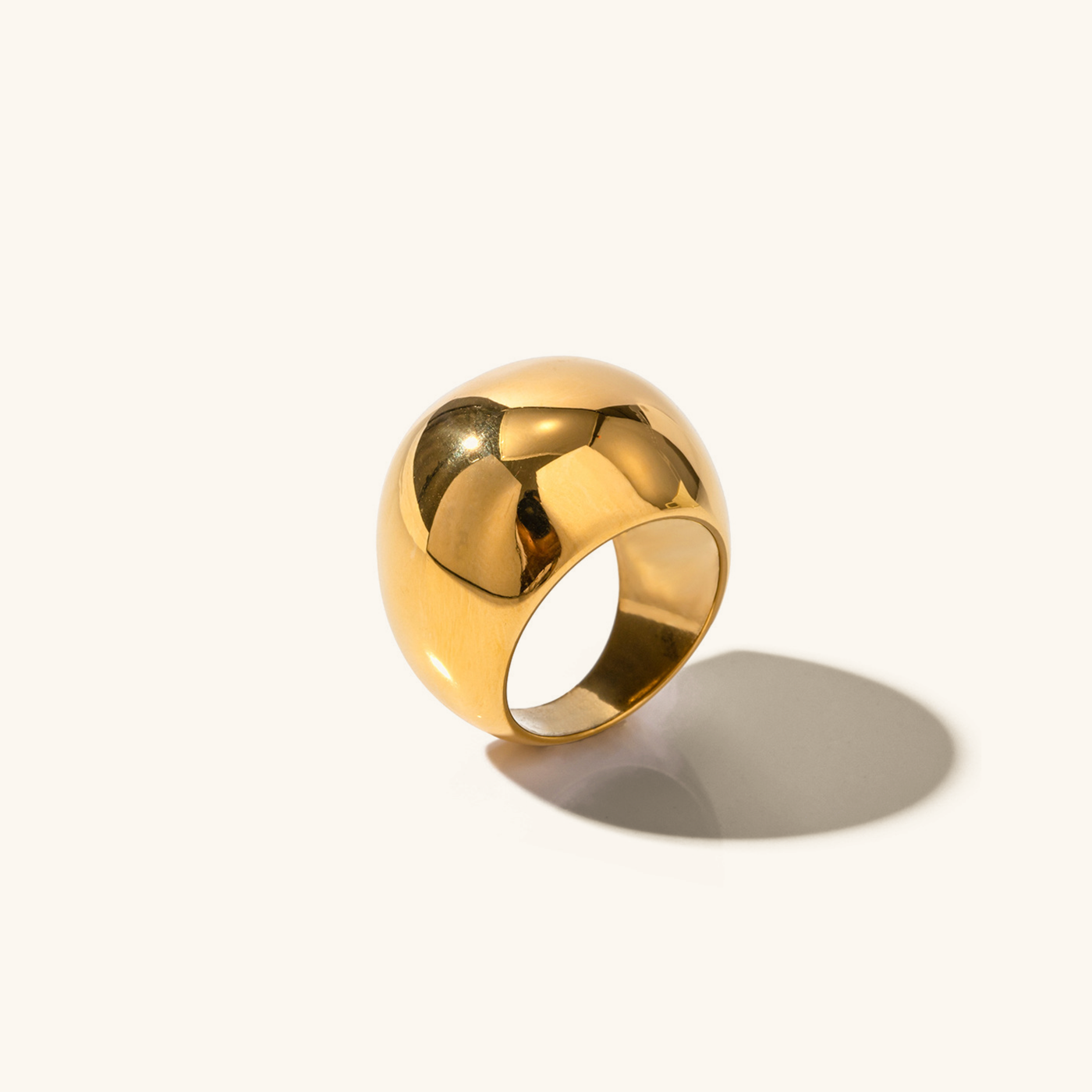 Navia Ring | 18k Gull