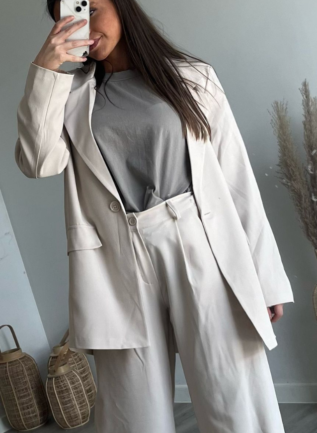 LOUISE - Dress Sett Beige