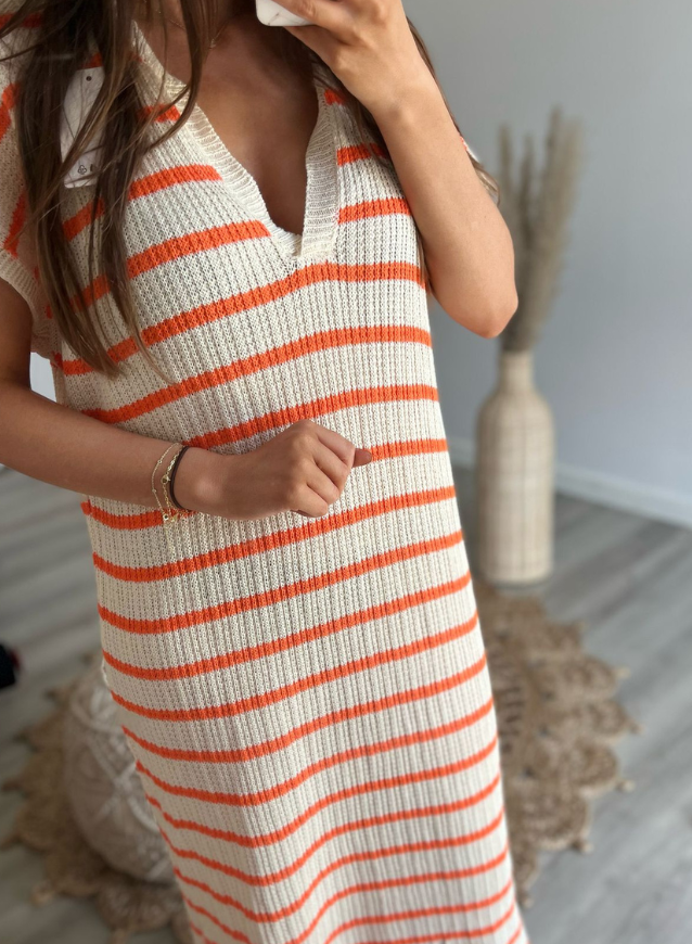 ISA - Kjole Oranje