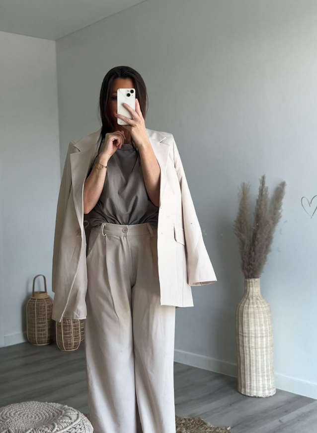 LOUISE - Dress Sett Beige
