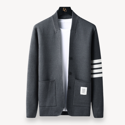 Enzo | Cardigan i Myk Strikk
