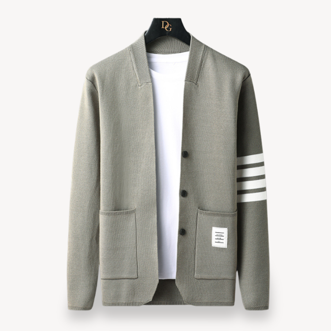 Enzo | Cardigan i Myk Strikk