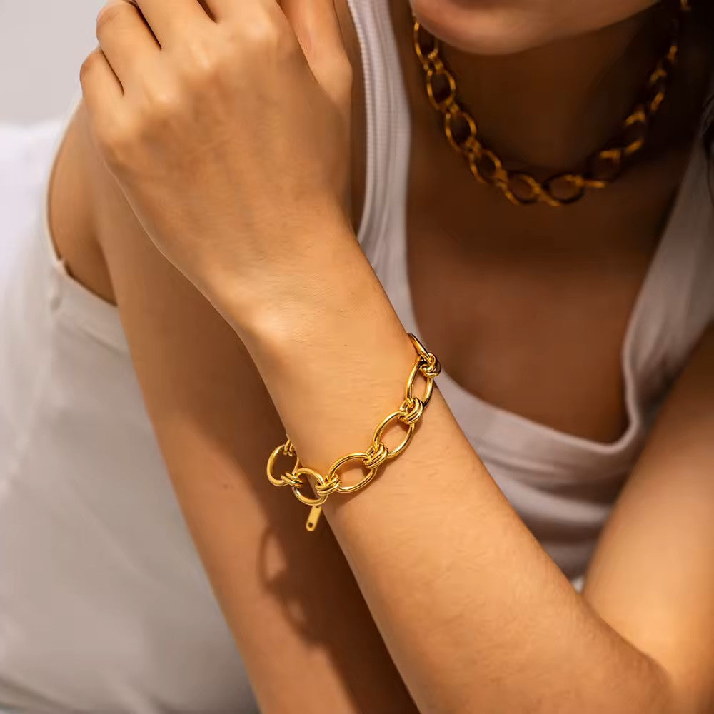Armbånd Betty | Gull 18k
