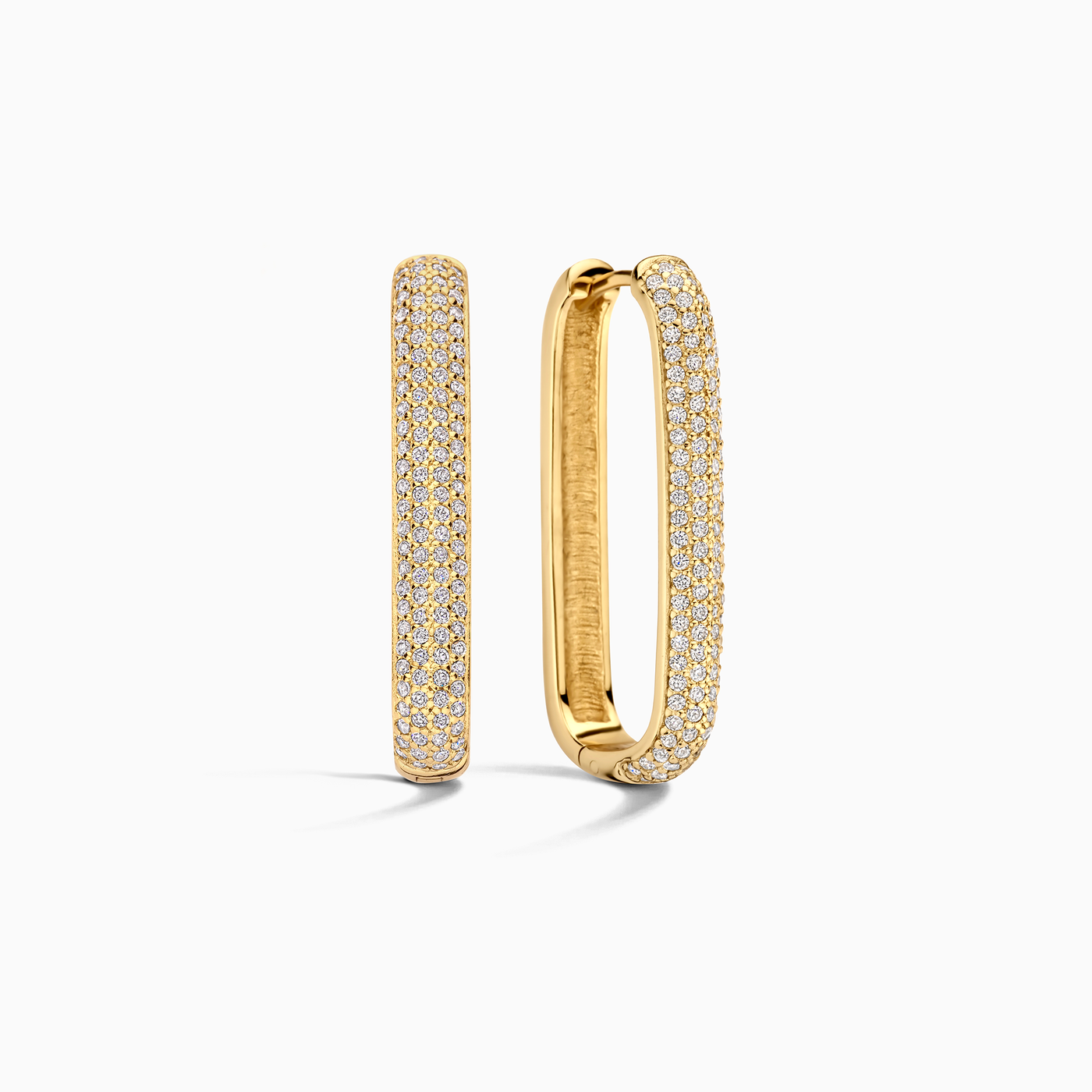 Butikk Ikon Pavé Ringer | Gull 16k