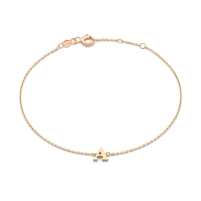 Vita Signa Initial-Armbånd | Gull 14k