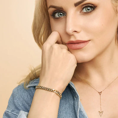 Eiendom Cuban Armbånd | Gull 16k