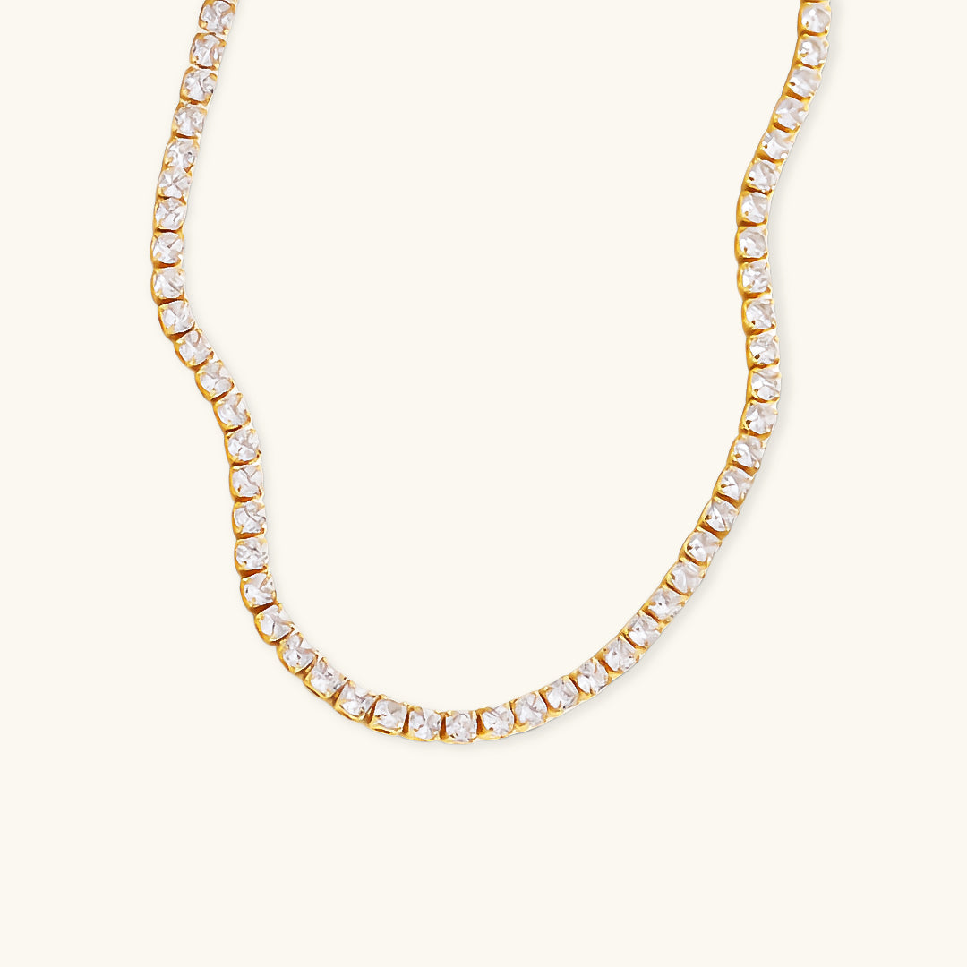 Tenis Halskjede Isolde Diamant | 18k Gull
