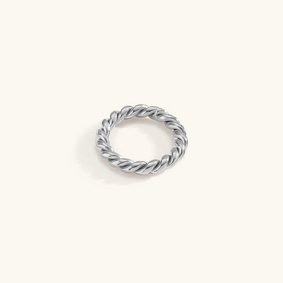 Melody Twist Ring | 18k Gull