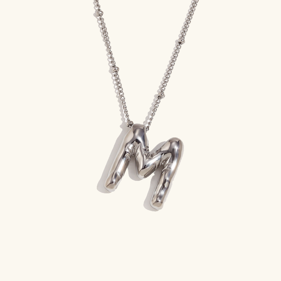 nesepryd med initialer | 18k Gull