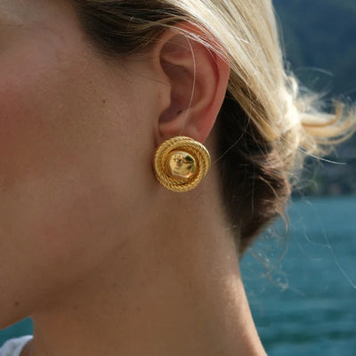 Ariadne Øreringer | 18k Gull