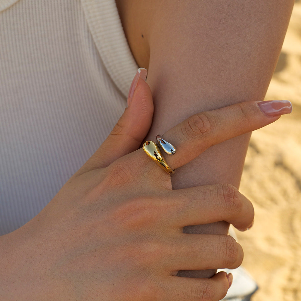 Cora Ring | 18k Gull