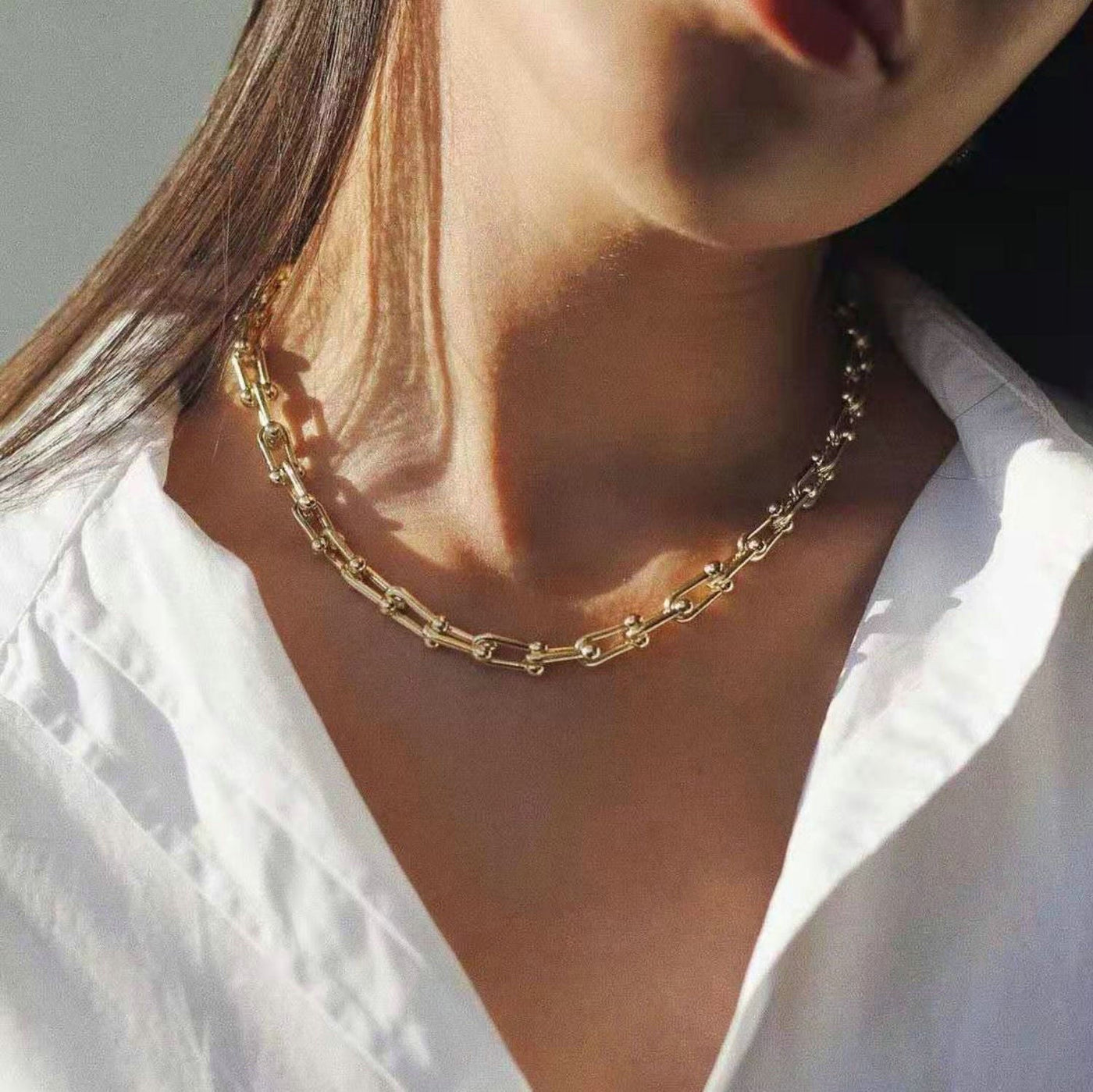 Kaskade Halskjede | 18k Gull