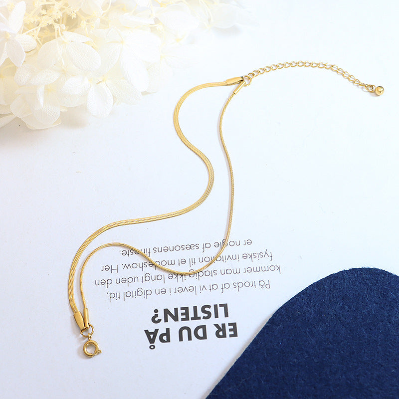 Klassiske Dobbelt Gull Armbånd | Gull 18k