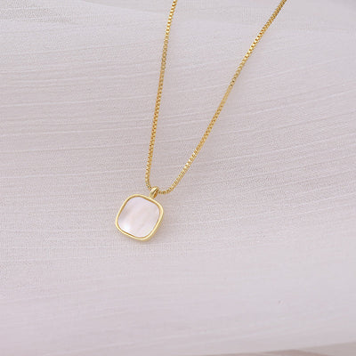 Sophie Gold Halskjede med Perlevedheng | 18k Gull
