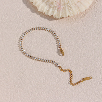 Tennisarmbånd Wisteria Diamant | 18k Gull