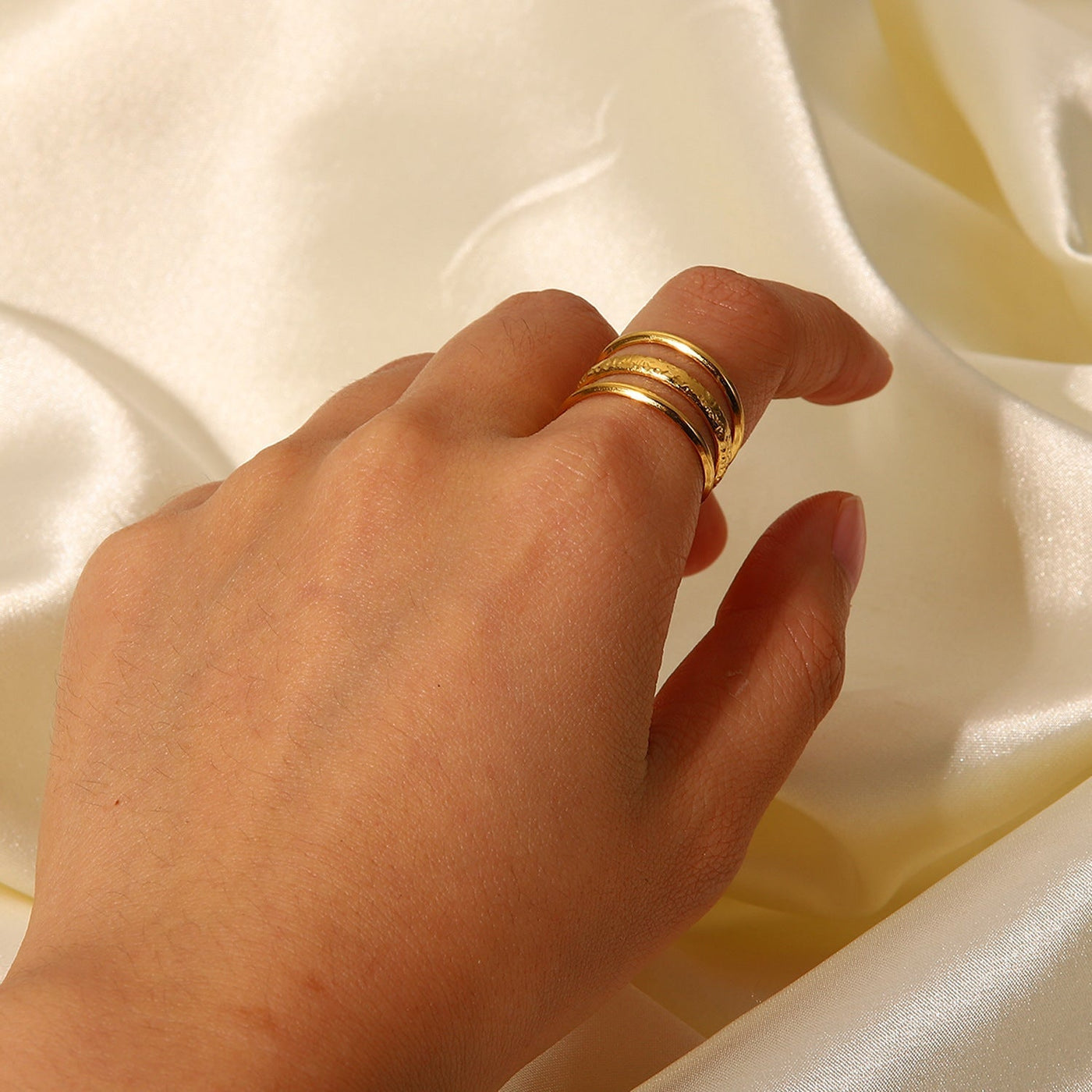 Ring Shirley | 18k Gull