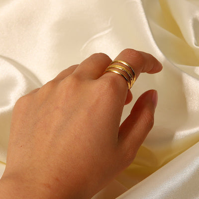 Ring Shirley | 18k Gull
