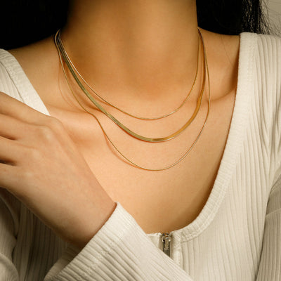 Zafina Halskjede | 18k Gull