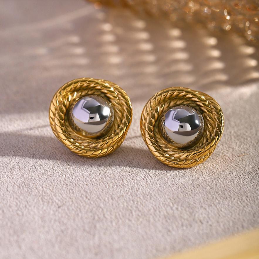 Ariadne Øreringer | 18k Gull