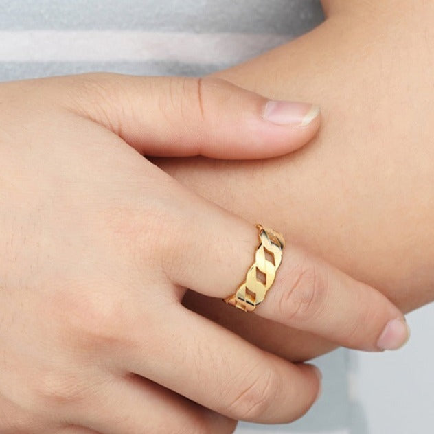 Aster Ring | 18k Gull