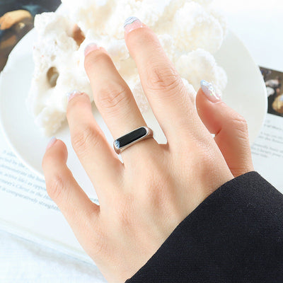 Brenda Ring med Onyx | 18K Gull