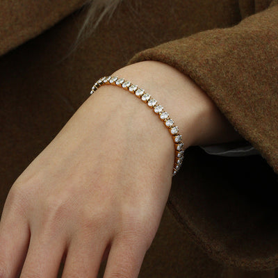 Tennisarmbånd Wisteria Diamant | 18k Gull