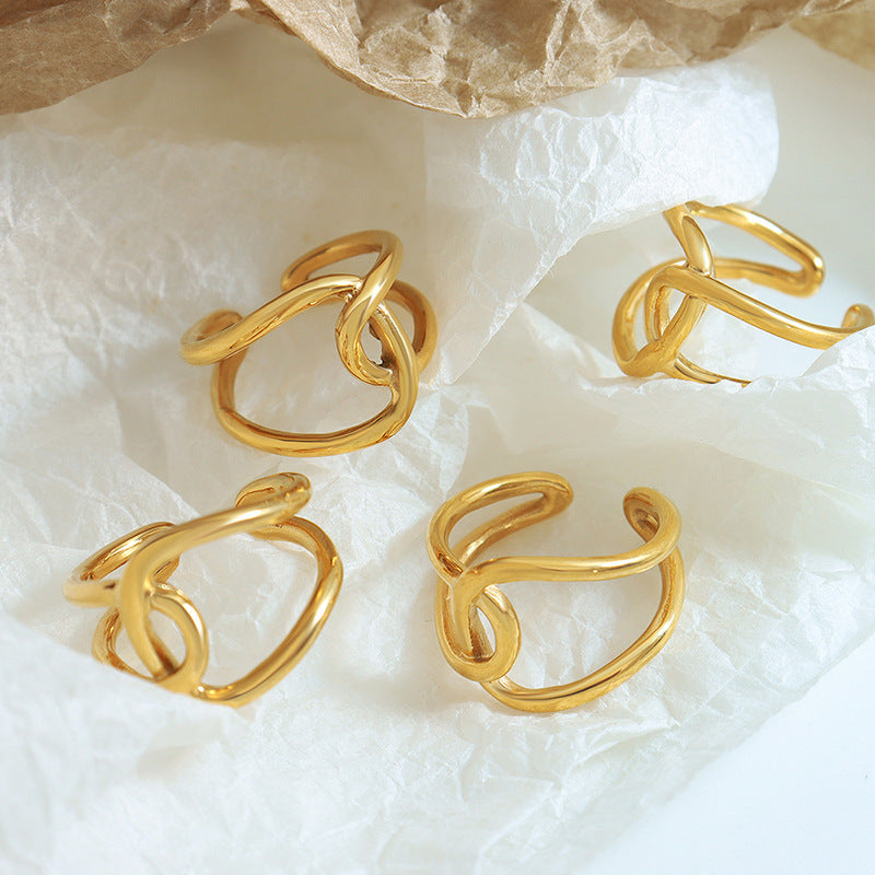 Alinas Ring | 18K Gull