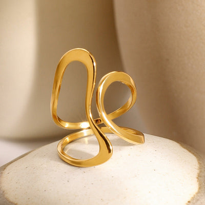 Gullring Mosaikk | 18k Gull