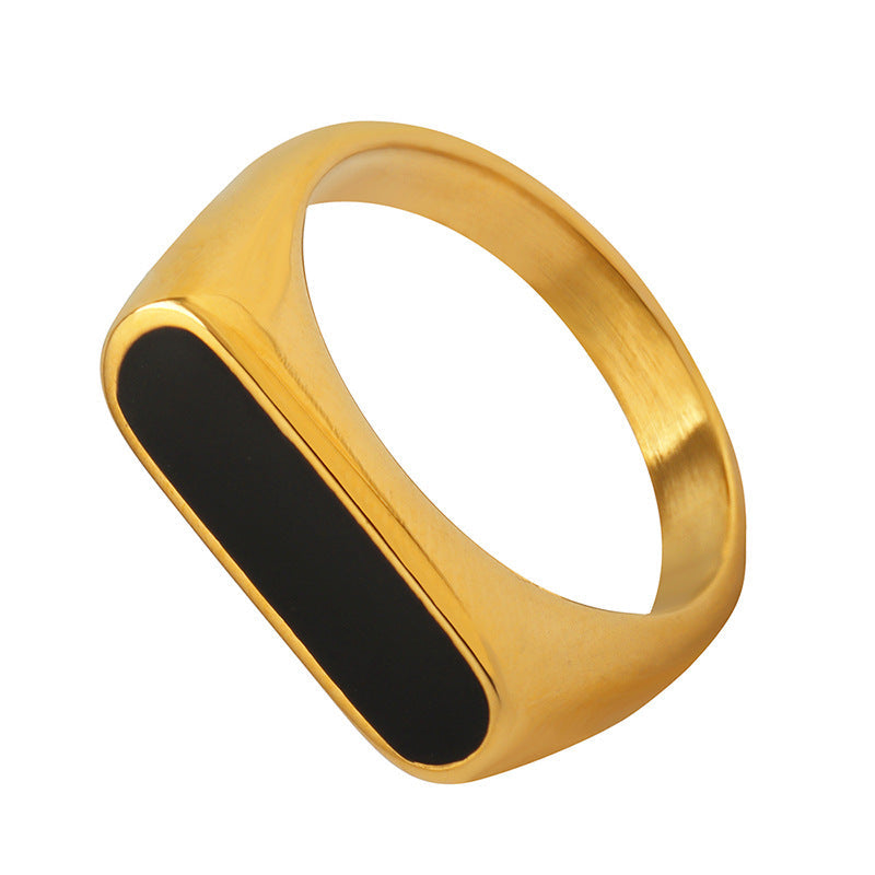 Brenda Ring med Onyx | 18K Gull