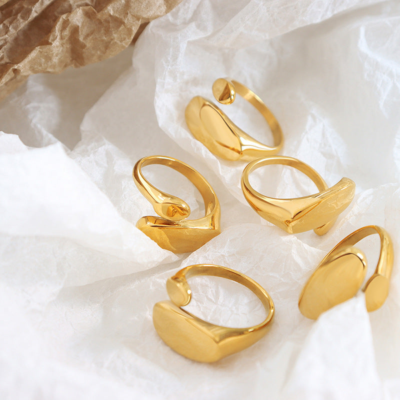 Minimalistisk Ring Odyssee | 18k Gull