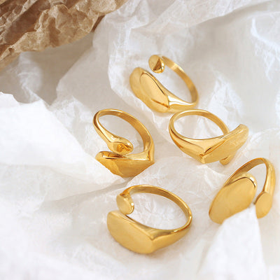Minimalistisk Ring Odyssee | 18k Gull