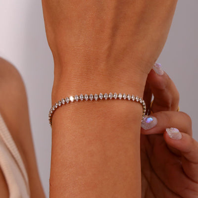 Tennisarmbånd Wisteria Diamant | 18k Gull