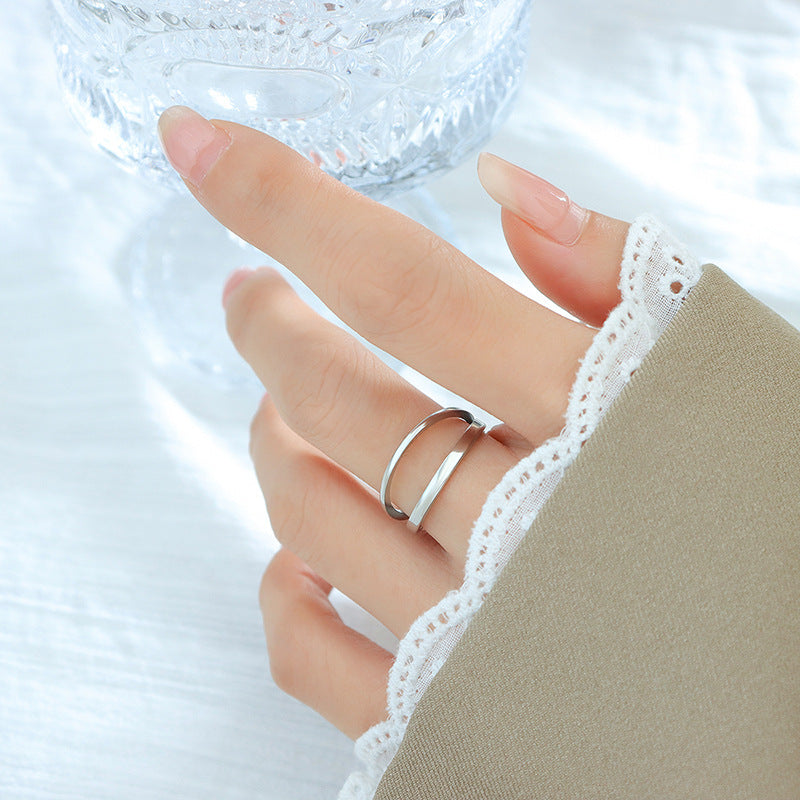 Ring med nilloverflade | 18k Gull