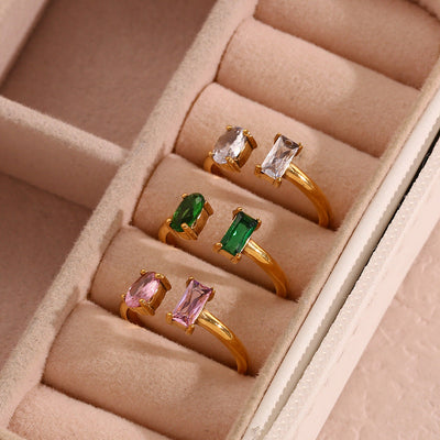 Fedilia Edelstein Ring | 18k Gull