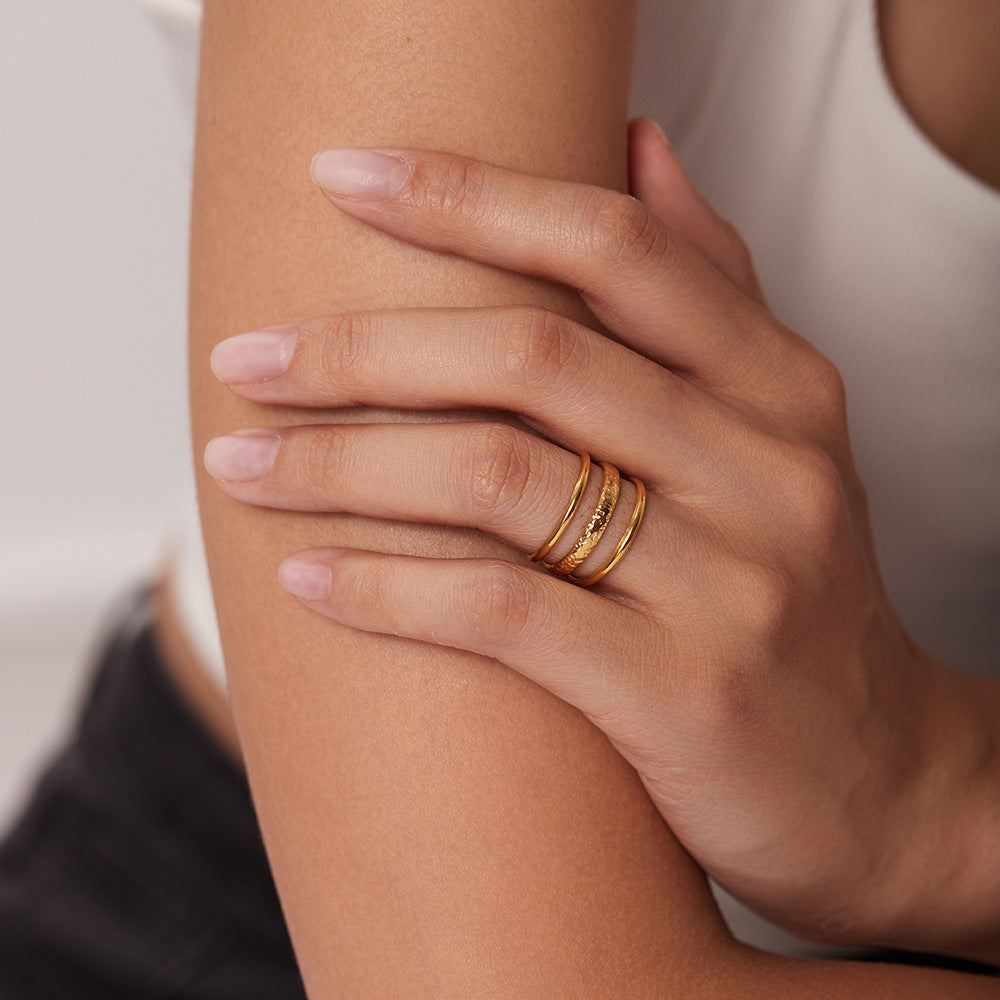 Ring Shirley | 18k Gull
