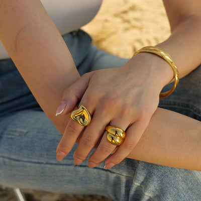 Carys Ring | 18k Gull