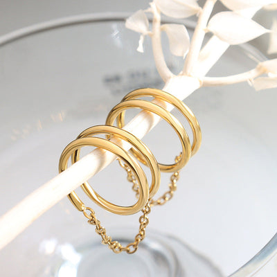 roterende ring | 18k Gull