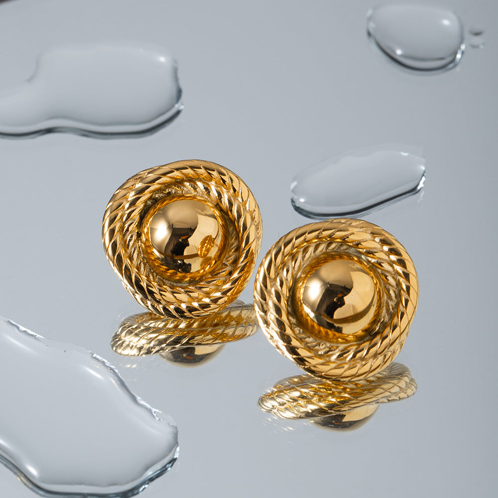Ariadne Øreringer | 18k Gull