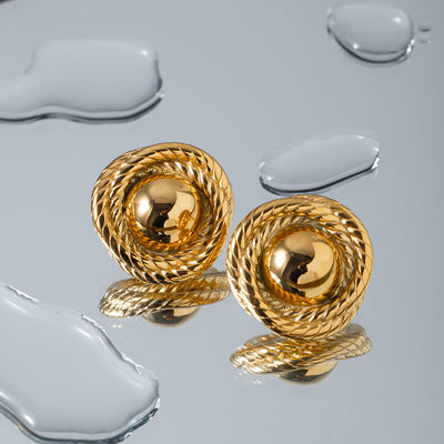 Ariadne Øreringer | 18k Gull